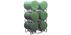 Metal pallet for barrels type PMB